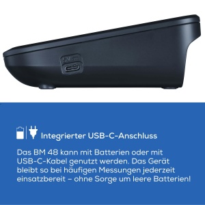 Tensiometru Beurer BM 48, operare usoara cu un singur buton, masurare blanda si rapida, detectarea aritmiei, afisaj mare, cu conexiune la aplicatie, manseta pentru 22-42 cm - Img 3