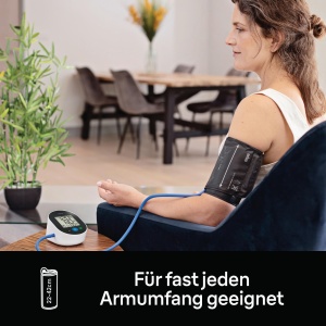 Tensiometru Braun ExactFit(tm) 2 | Precizie dovedita clinic | Afisaj cu coduri de culori | Manseta universala | Pentru uz necomercial | BUA4050 - Img 5
