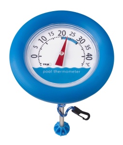 Termometru de piscina TFA Dostmann Poolwatch, plastic, albastru