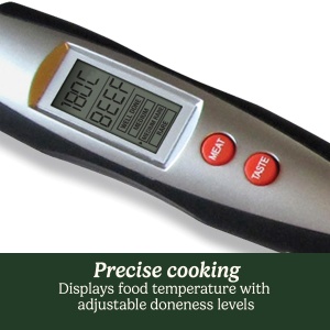 Termometru digital Cuisinart cu timer si LED, pentru carne si alimente - Img 3