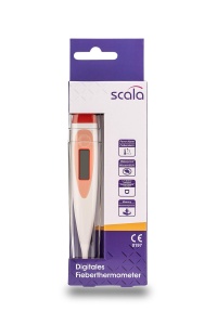 Termometru digital scala SC 17, rezistent la apa, cu semnal sonor, 60 secunde masurare, rosu - Img 4