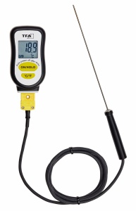 Termometru Digital Sous-Vide TFA Dostmann 14.1552.01, Negru