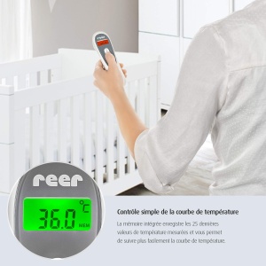 Termometru Infrarosu Reer Colour Softtemp, Contactless, 3 in 1, Display Iluminat - Img 6
