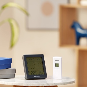 Termometru si Higrometru BRESSER Quadro - 4 senzori, masurare umiditate si temperatura - Img 2