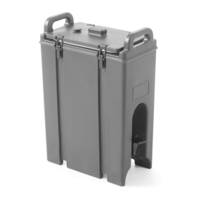 Termos cu robinet HENDI, 18L, HDPE, negru
