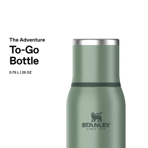 Termos din otel Stanley 1913 Adventure To-Go 0.75L - 20 ore cald - 25 ore rece - Verde - Img 3
