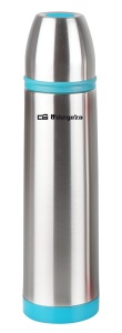 Termosflacon Orbegozo TRL 370, 350 ml, otel inoxidabil, turcoaz