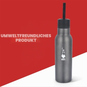 Termosflasca Bialetti, inox, 500 ml, gri, mentine bauturile 12h calde si 24h reci - Img 5