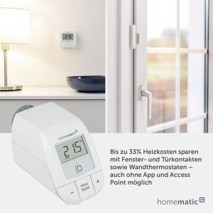 Termostat de radiator Homematic IP Basic, 3 profile de incalzire, control prin aplicatie - Img 6