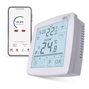 Termostat Inteligent EMOS P56S01 WiFi pentru Incazire prin Pardoseala, Touch