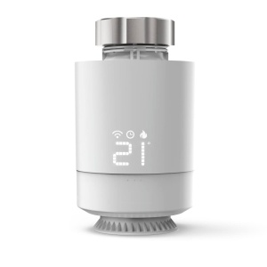 Termostat inteligent Hama Smart Home control prin aplicatie alb compatibil Alexa si Google Home