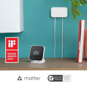 Termostat inteligent wireless tado X Kit de pornire cu Bridge X si suport, control prin aplicatie si asistenti vocali - Img 5