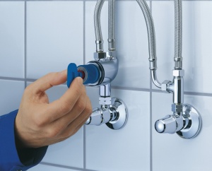 Termostat pentru chiuveta GROHE Grohtherm Micro, protectie impotriva arsurilor, crom - Img 4