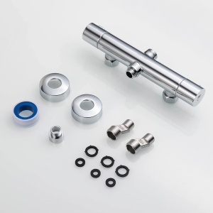 Termostat pentru dus GRIFEMA G17005 Berlin, crom, cu protectie impotriva arsurilor - Img 7