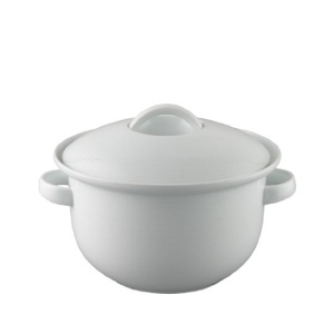 Terrina din portelan Thomas Trend, alba, design modern - Img 2