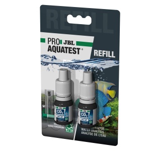 Test de apa JBL pentru acvarii de apa dulce, refill CO2-pH, 2 bucati