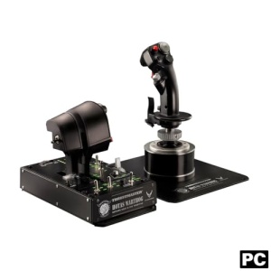 Thrustmaster Hotas Warthog - Maneta dubla de impingere si joystick cu tehnologie H.E.A.R.T HallEffect AccuRate pentru PC - Img 2