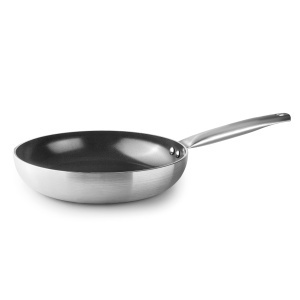 Tigaie antiaderenta Garinox Vukan, aluminiu, 26 cm, maner din otel inoxidabil