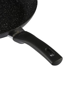 Tigaie Ballarini Vipiteno, 28 cm, Aluminiu, Antiaderenta, Negru - Img 2