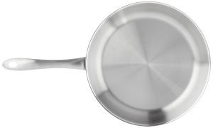 Tigaie din inox Fissler Catania 28 cm, baza termica, rezistenta la 230C, compatibila inductie - Img 3