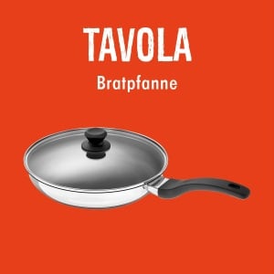 Tigaie din inox Rohe Germany Tavola 28 cm cu capac, antiaderenta - Img 4