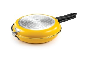 Tigaie dubla Tescoma Doppelpfanne 26cm, antiaderenta, pentru inductie