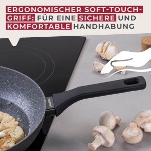 Tigaie Fackelmann Cosmo 24 cm Aluminiu Ceramica PFAS Free - Img 6