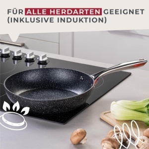 Tigaie Fackelmann Crossroad 28 cm din aluminiu reciclat compatibila cu toate tipurile de plite fara PFAS - Img 5