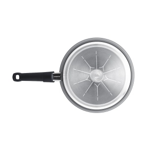 Tigaie Fissler Ceratal Classic Orbit Negru/Aluminiu, Tigaie Ceramica Acoperita cu Ceramica (O 28 cm) Antiaderenta - Inductie - Img 4