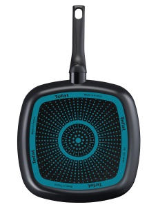 Tigaie grill Tefal Easy Cook Clean 26x26 cm, antiaderenta, semnal termic, fabricata in Franta - Img 3