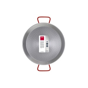 Tigaie paella Metaltex, 30 cm, 4 portii, otel polizat - Img 3