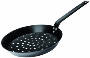 Tigaie pentru castane IBILI 26 cm din otel inoxidabil