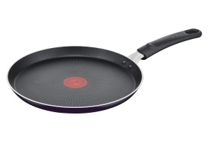 Tigaie pentru clatite Tefal Resist 25 cm, antiaderenta, neagra