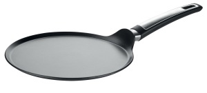 Tigaie pentru crepes Tescoma I-Premium, antiaderenta, din inox, cu maner ergonomic