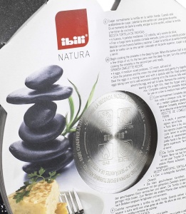 Tigaie pentru omlete Ibili 441020 Aluminiu negru 20 cm - Img 6