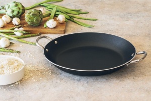 Tigaie pentru Paella Monix Resistent Plus, 30 cm, Aluminiu, Antiaderenta - Img 7