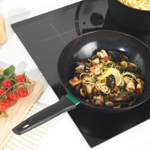 Tigaie Russell Hobbs RH03255EU7 28 cm Verde Antiaderenta Ceramica Inductie - Img 5