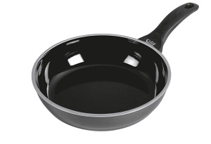 Tigaie Silit Professional 24 cm Silargan Negru Compatibila Inductie