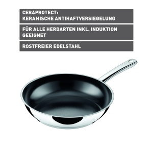 Tigaie Silit Talis 24 cm Inox Antiaderenta Ceramica Inductie - Img 3