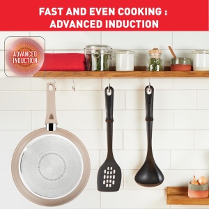 Tigaie Tefal G29306 Delight 28 cm, Antiaderenta, Inductie, Design Natural - Img 6
