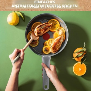 Tigaie Tefal Ingenio Renew, 24 cm, antiaderenta, reciclata, pentru toate tipurile de plite - Img 4