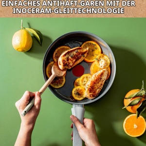 Tigaie Tefal Renew On 24 cm, Antiaderenta, Ceramica, Inductie - Img 3