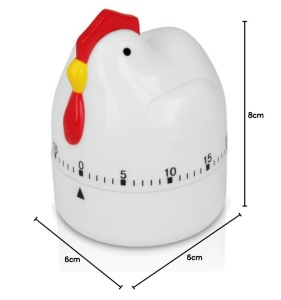 Timer bucatarie Metaltex Henne 60 minute design multicolor plastic - Img 5