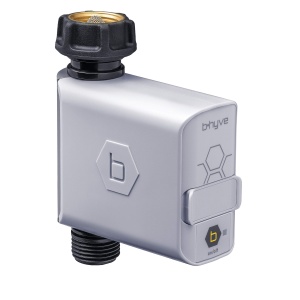 Timer inteligent de udare Orbit B-hyve 94990 cu Wi-Fi, compatibil cu Alexa, gri - Img 2