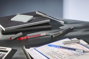 Tintenroller Faber-Castell Free Ink, 12 bucati, liniaritate 0.4 mm, culoare albastra - Img 6