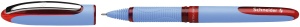 Tintenroller Schneider One Hybrid N 03, 0,3 mm, rosu, cu clip metalic - Img 2