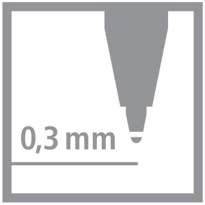 Tintenroller STABILO worker 0,3 mm, tehnologie avansata, rutschfeste suprafata - Img 8
