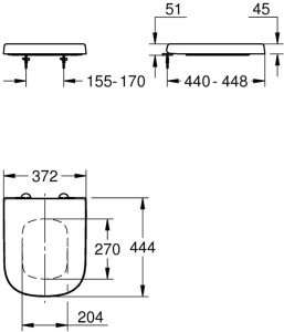 Toaleta Euro Ceramic cu Soft Close, Duroplast, Montare Usoara - Img 4