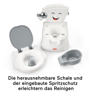 Toaleta Interactiva Fisher-Price HJC38, pentru Topfchentraining, cu Muzica si Sunete - Img 5