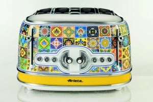 Toaster Ariete 156 Positano 1630W Design Vintage 4 Fante Functie Automatica - Img 3
